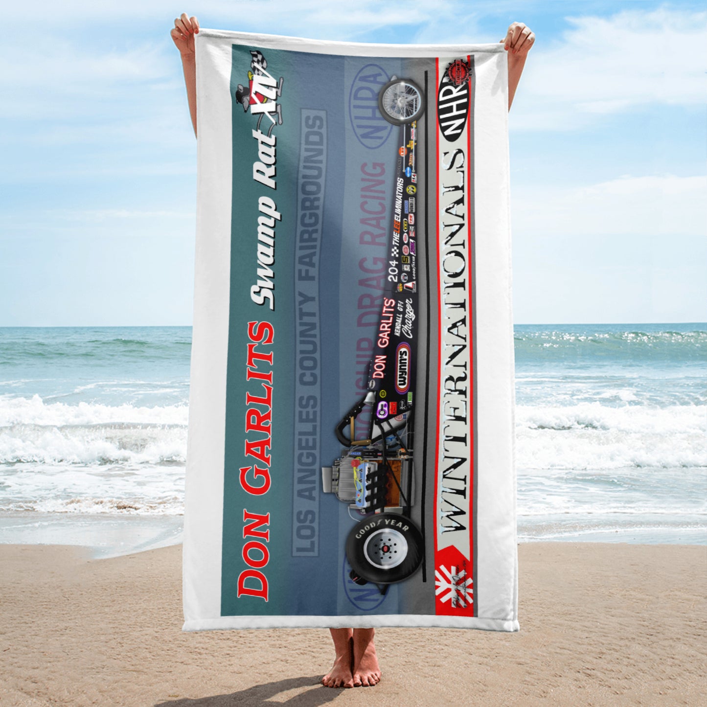 Don Garlits Swamp Rat XIV Towel