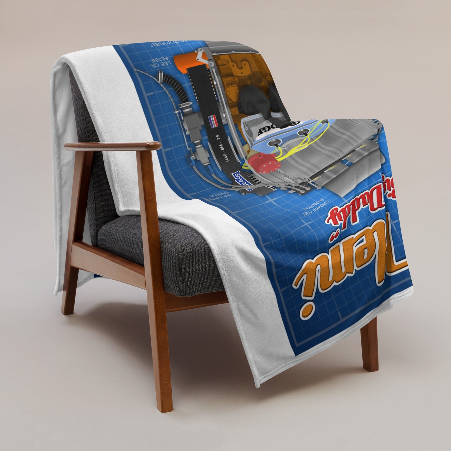 Don Garlits Throw Blanket