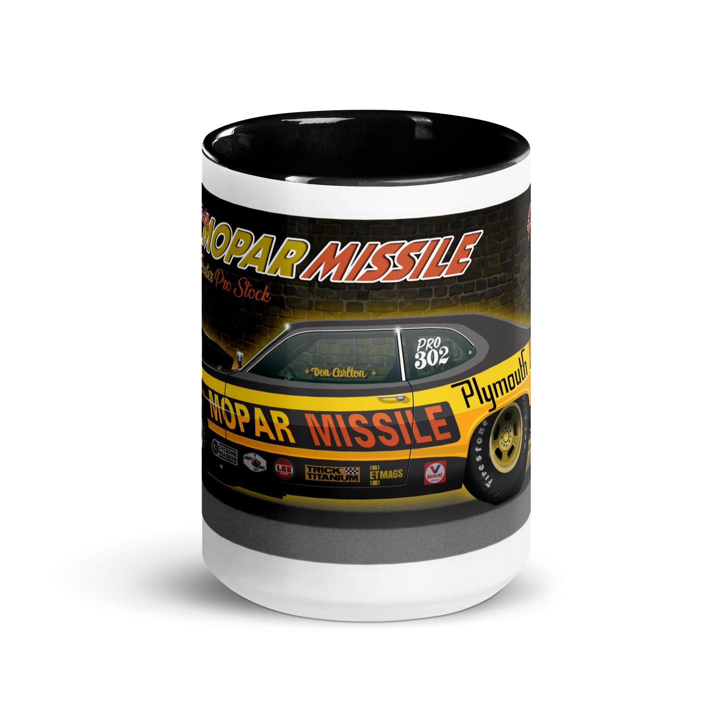 Mopar Missile Duster Wire Car Mug with Color Inside