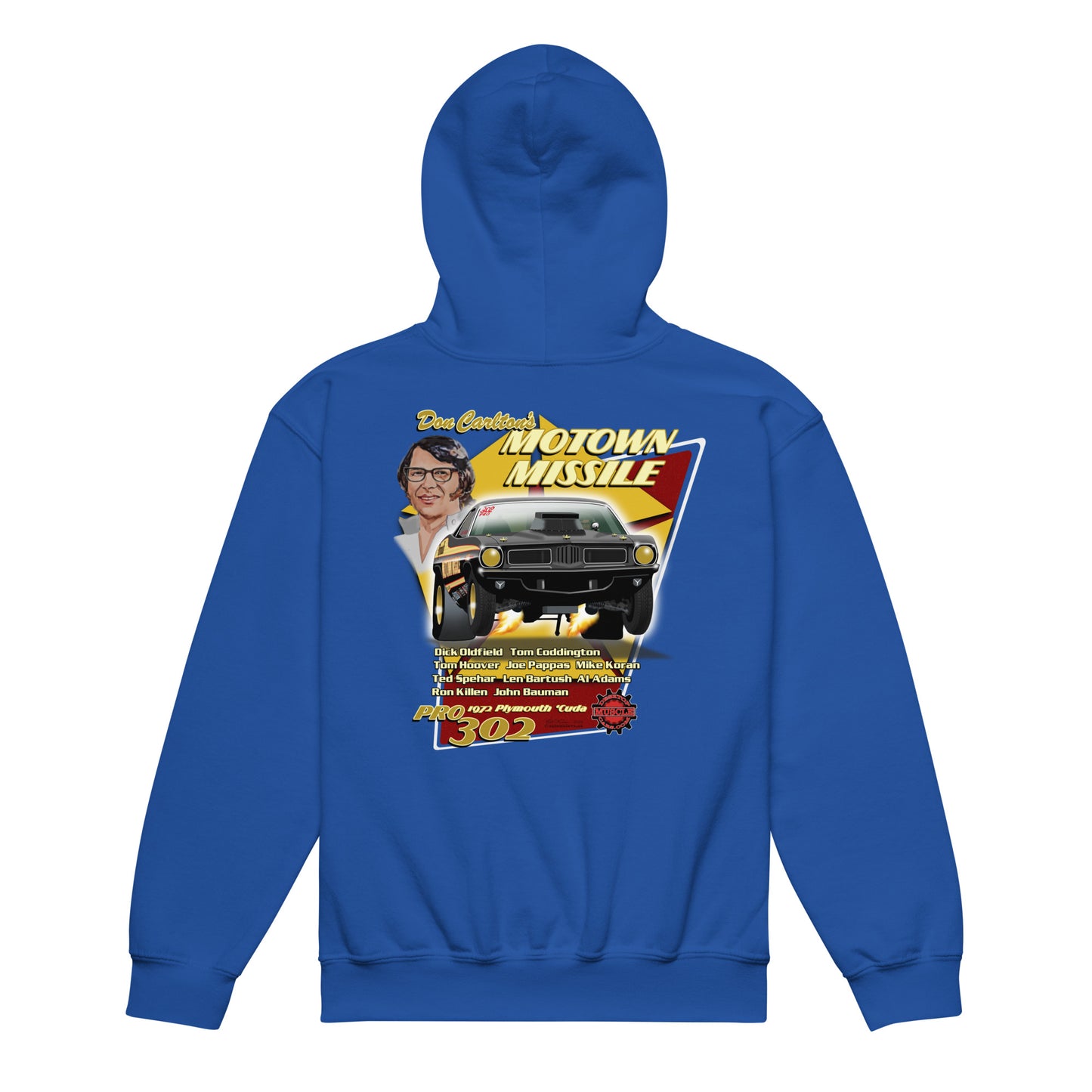 Motown Missile Cuda Youth heavy blend hoodie