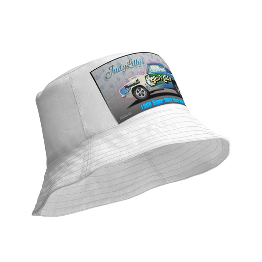 Judy Lilly Flower Car Reversible bucket hat