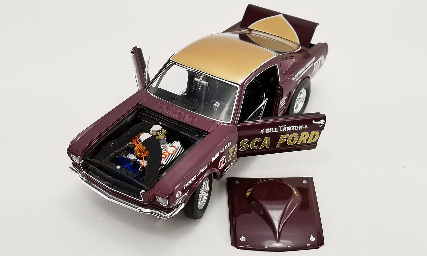1965 Ford Mustang A/FX - Tasca Ford 1:18 Acme – Desktop Muscle